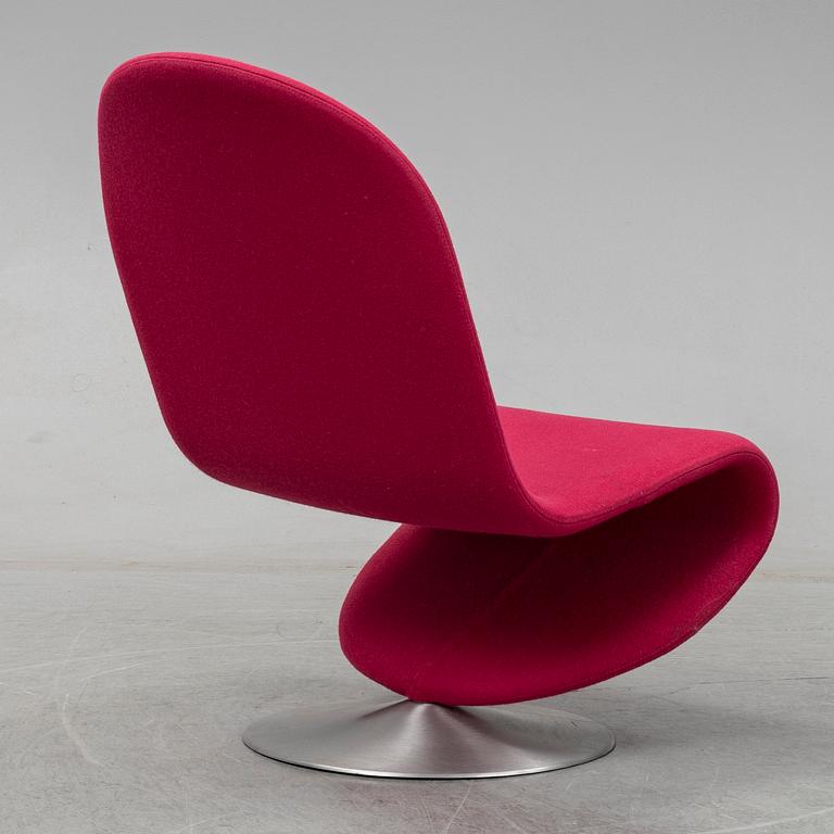 VERNER PANTON, stol/fåtölj, "System 1-2-3", Danmark.