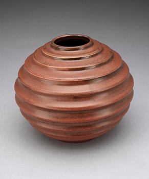 KULVAS, fajans, Edwald Dahlskog, Bobergs Fajansfabrik, Gefle 1930-43.