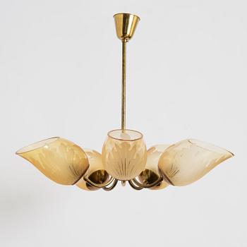 Carl Erik Bodén, ceiling light, Swedish Modern, Glössner, 1940s/50s.