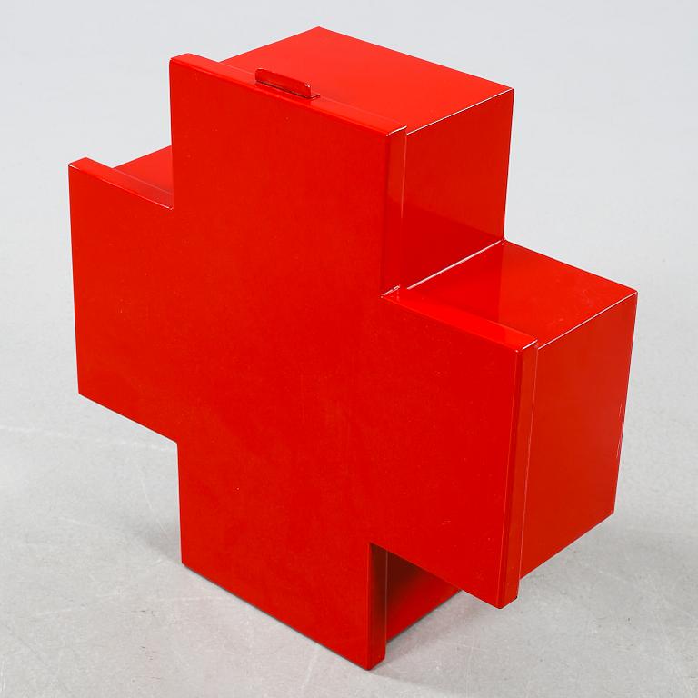 BADRUM-/MEDICINSKÅP, "Cross", Thomas Eriksson, Progetto Ogetto, Cappellini, formgiven 1992.