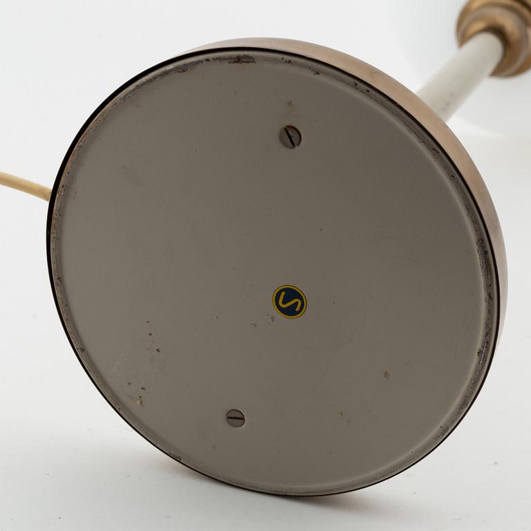 A Swedish table lamp, model E1251, Asea, mid 20th century.