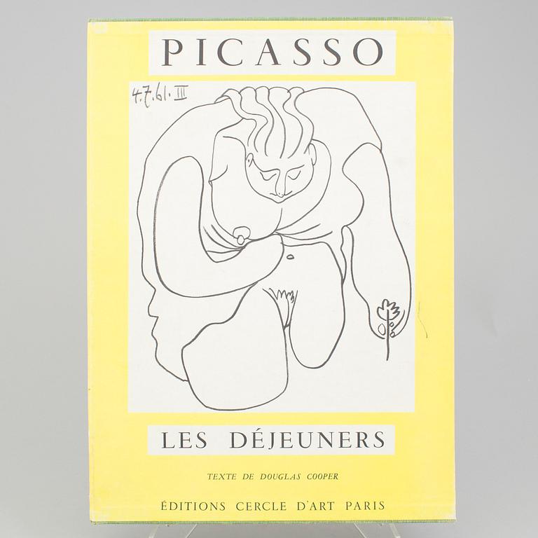 PABLI PICASSO, bok, "Les Déjeuners", 1962.