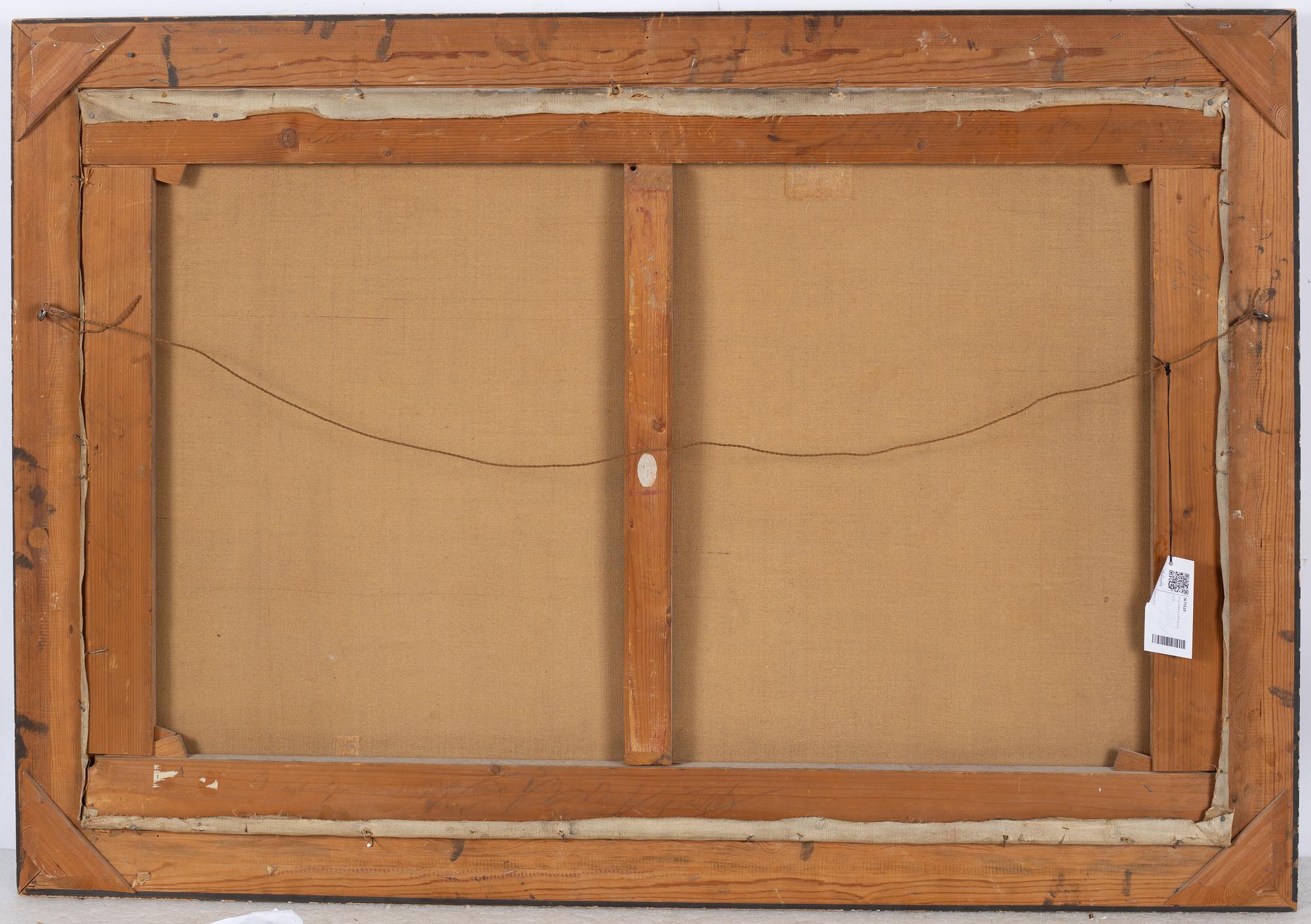 Arvid Ahlberg, At sea.