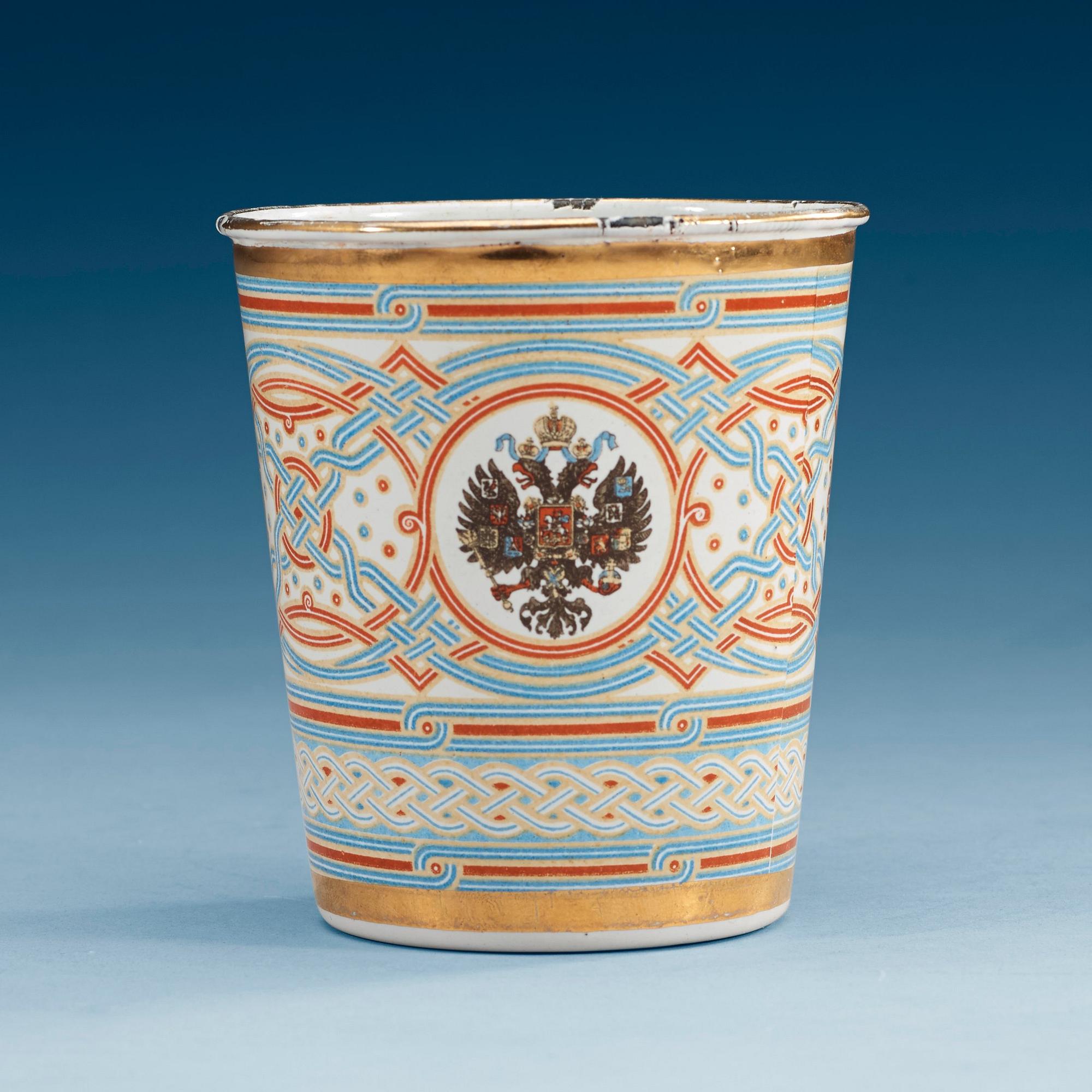 Coronation cup Nicolas II, Maj 1896.