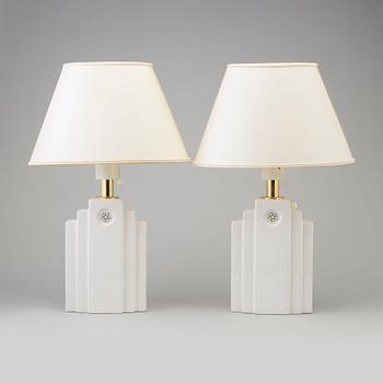 a pair of Boréns table lights from the 1980's.