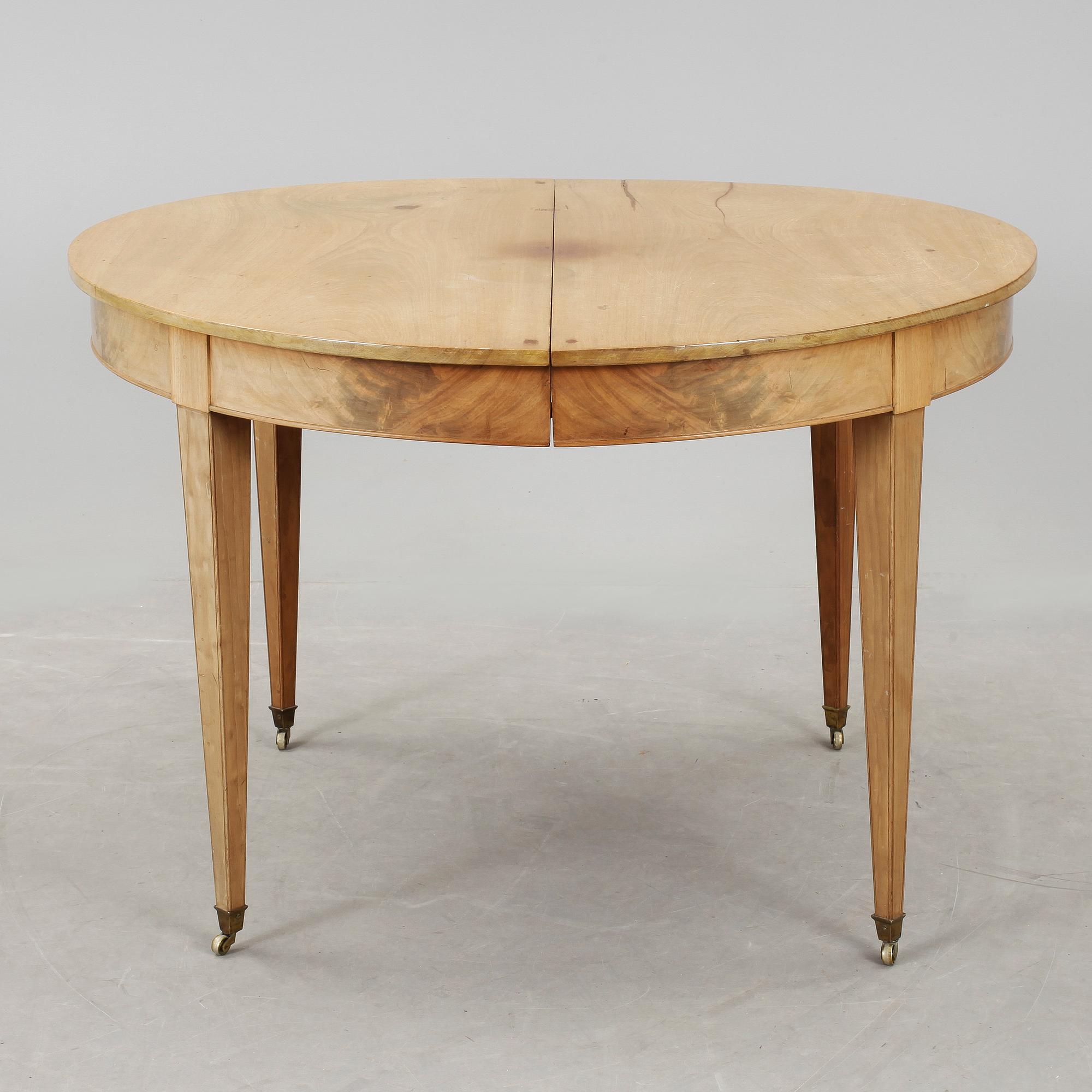 MATBORD, gustaviansk stil, omkring 1900.