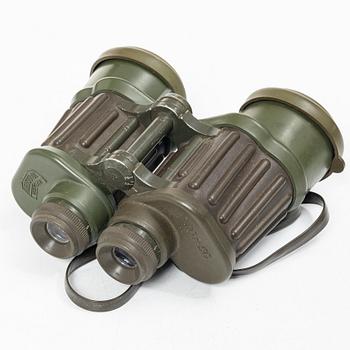Binoculars, "Dienstglas" Bundeswehr, Hensoldt Wetzlar, 10x50.