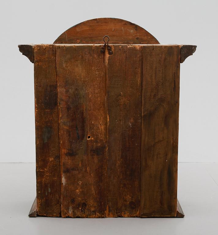 HÄNGSKÅP, allmoge, Skåne, 1800-talets början.