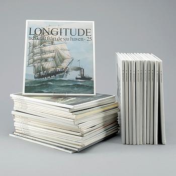 TIDSKRIFT, LONGITUDE, 33 st nummer, ca 1967- 1999.