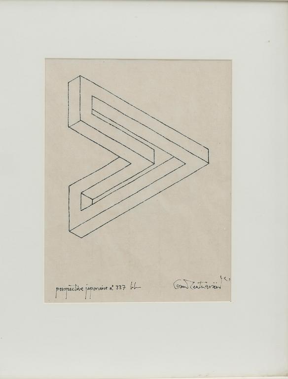 Oscar Reutersvärd, "Perspective japonaise no. 337".