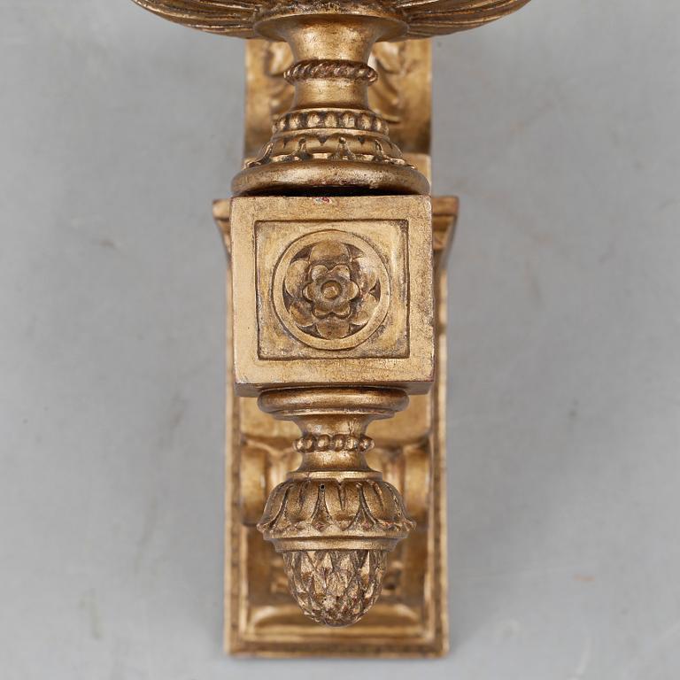 VÄGGDEKKOR/LJUSSTAKE, Louis XVI-stil, 1900-talets början.