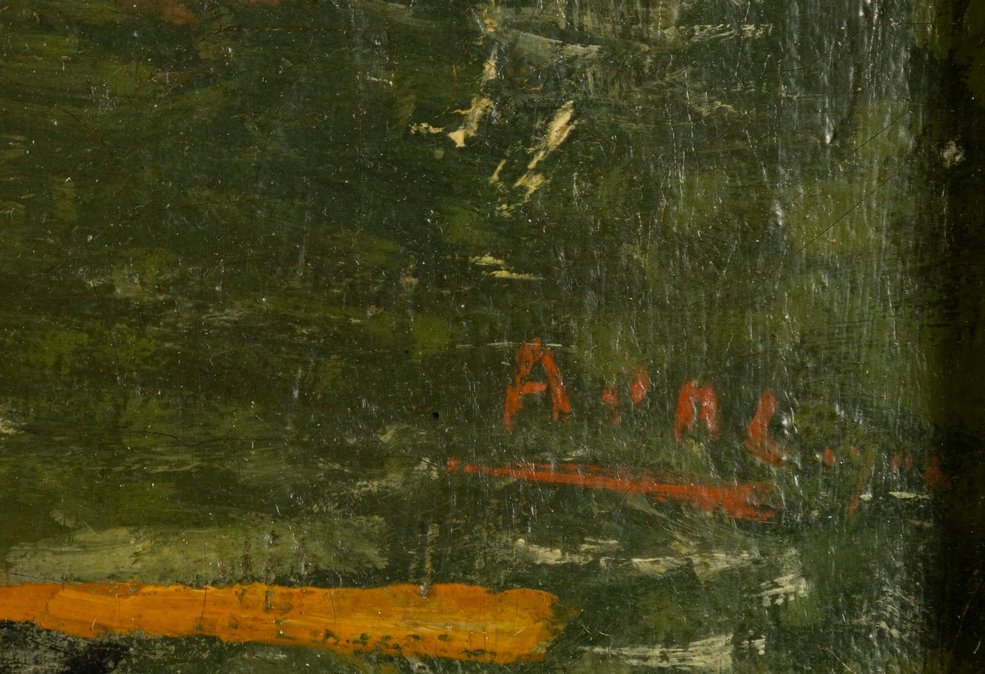 Armand Apol, By the canal.