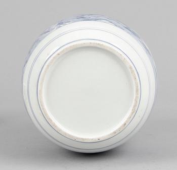 PARTI PORSLIN, 4 delar, Kina, bla Kangxi-stil, 1900/2000-tal.