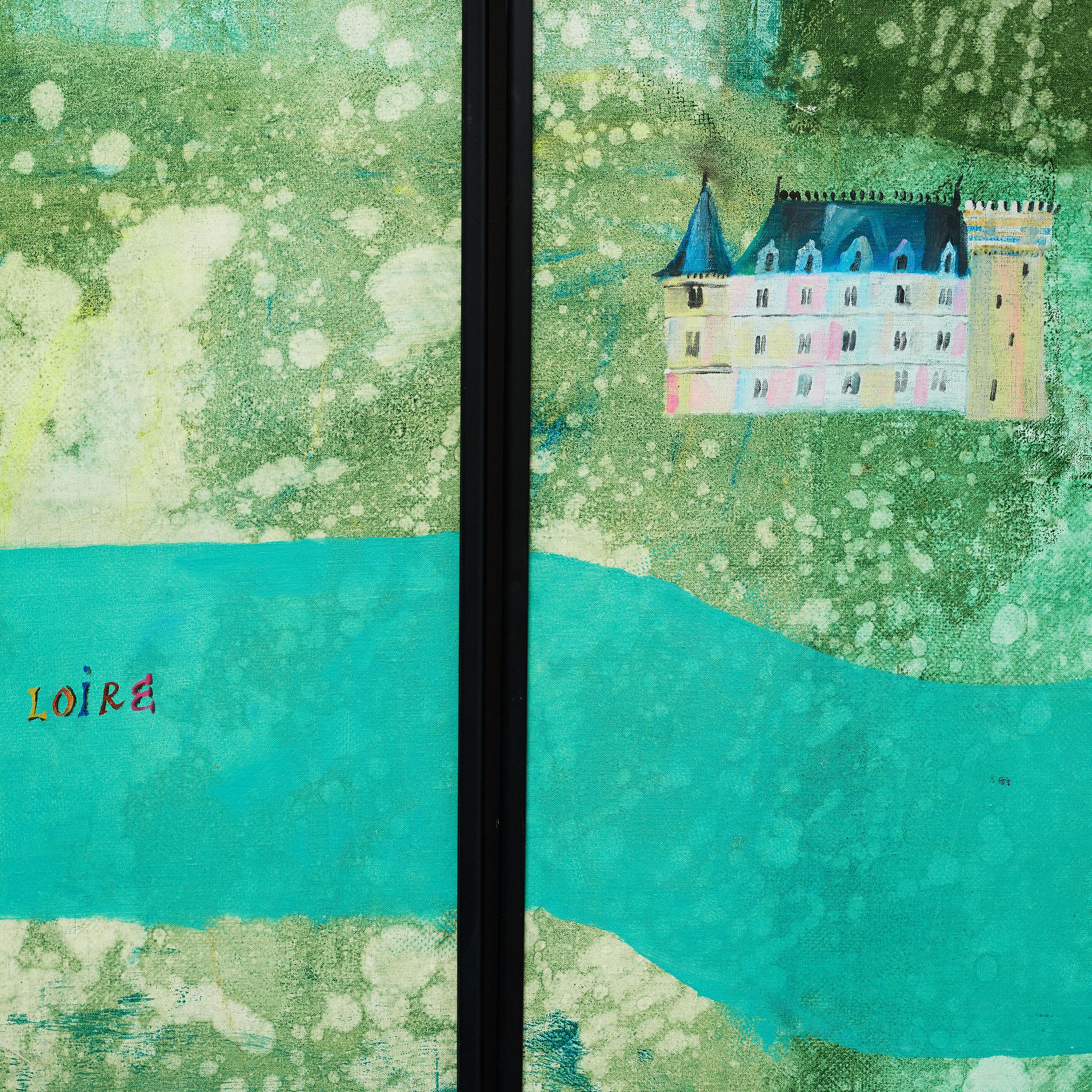 MADELEINE PYK, Olja på duk/pannå, signerad M. Pyk. Utförd 1978.