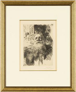 Anders Zorn, "Auguste Rodin".
