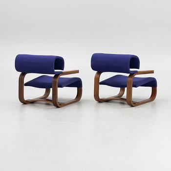 Jan Bocan, fåtöljer, ett par, Thonet, proveniens Tjeckoslovakiska ambassaden i Stockholm 1972.