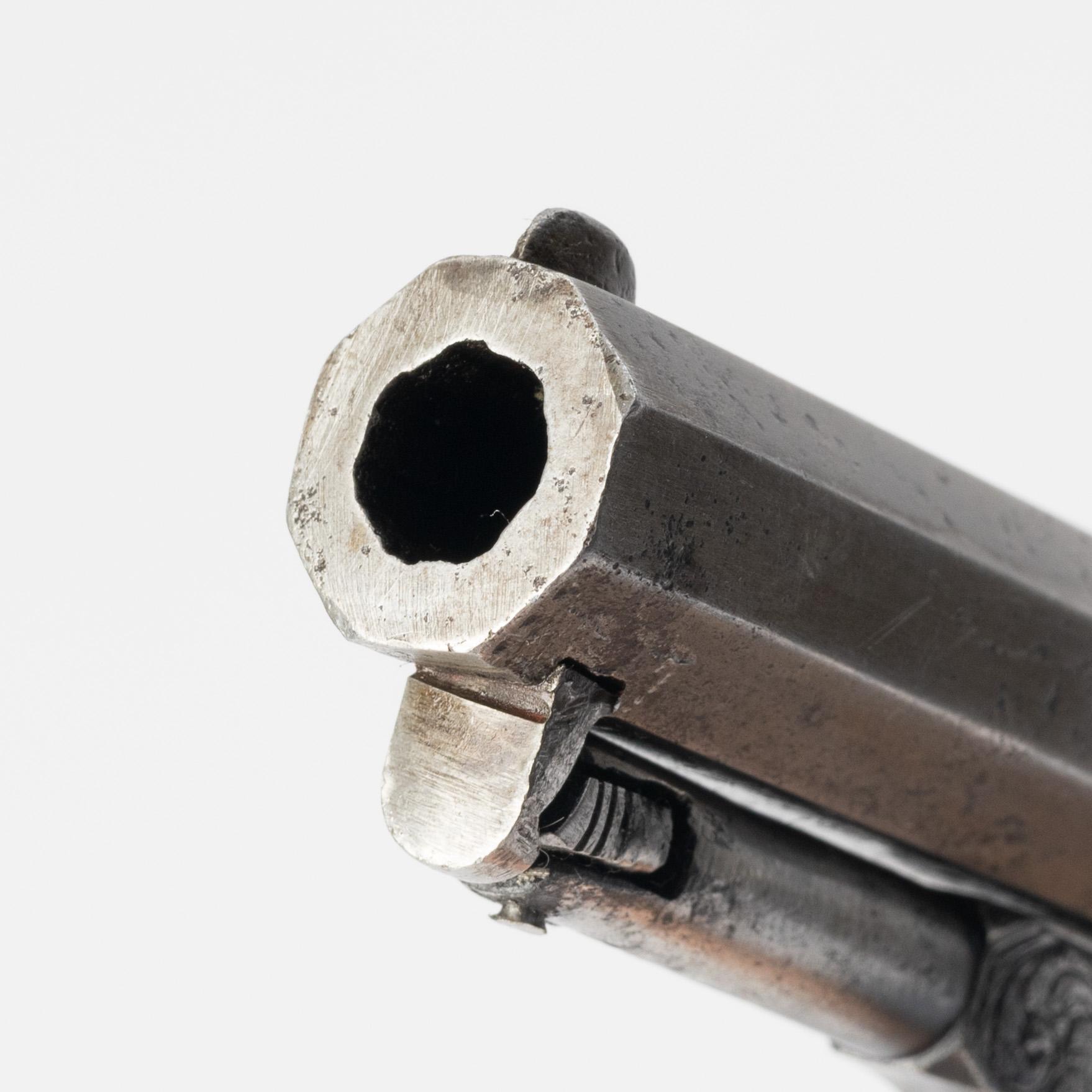A Colt 1849 pocket percussion revolver, no 68741 for 1853.