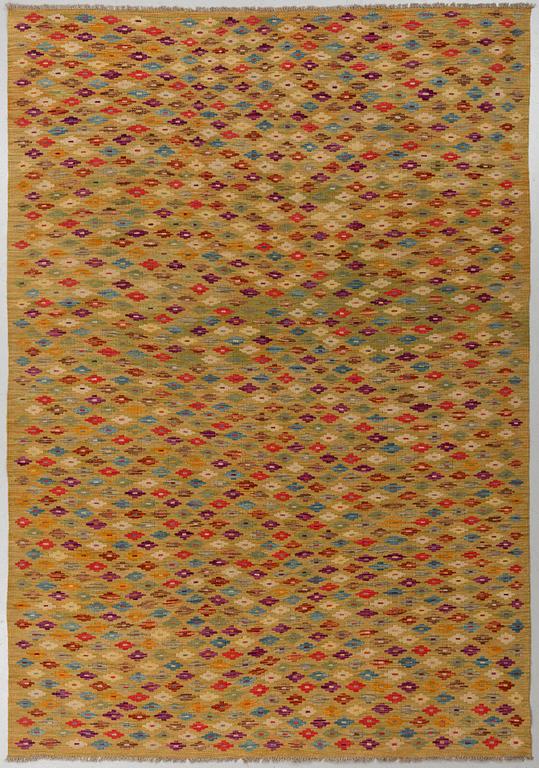 A carpet, Kilim, ca 293 x 196 cm.
