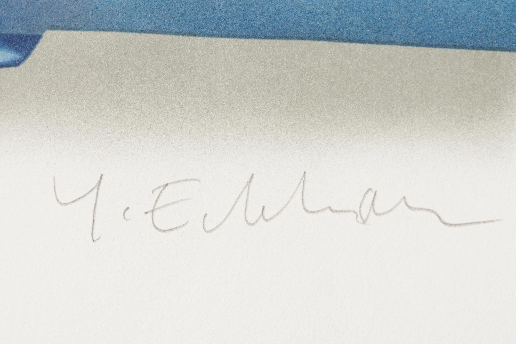 Yrjö Edelmann, 'Stringed blue ocean'.