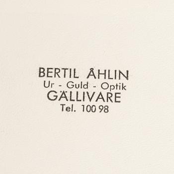 Tårtspade samt kaffeskedar, 12 st, silver, bl a Åhlins Silversmide Ab, Luleå 1967.