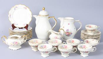 KAFFESERVIS, 24 delar, porslin, Rosenthal, 1900-tal.