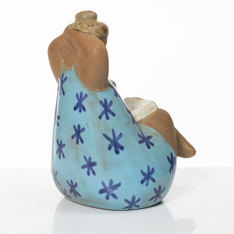 Lisa Larson, an 'Emma' stoneware figurine, Gustavsberg.
