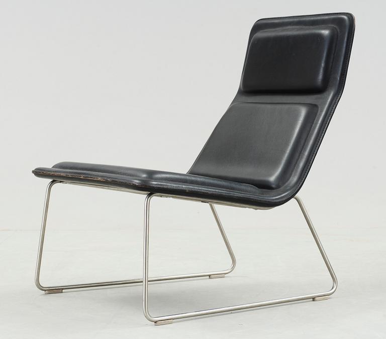 FÅTÖLJ, "Low Pad", Jasper Morrison för Cappelini, Italien.