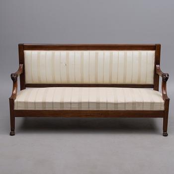 SOFFA, empire, troligen Ryssland, 1800-talets början.