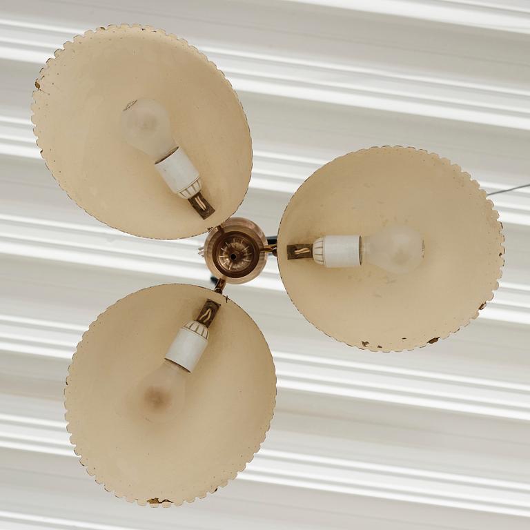 Harald Notini, a ceiling lamp, model "11894", Arvid Böhlmarks Lampfabrik, 1940-50s.
