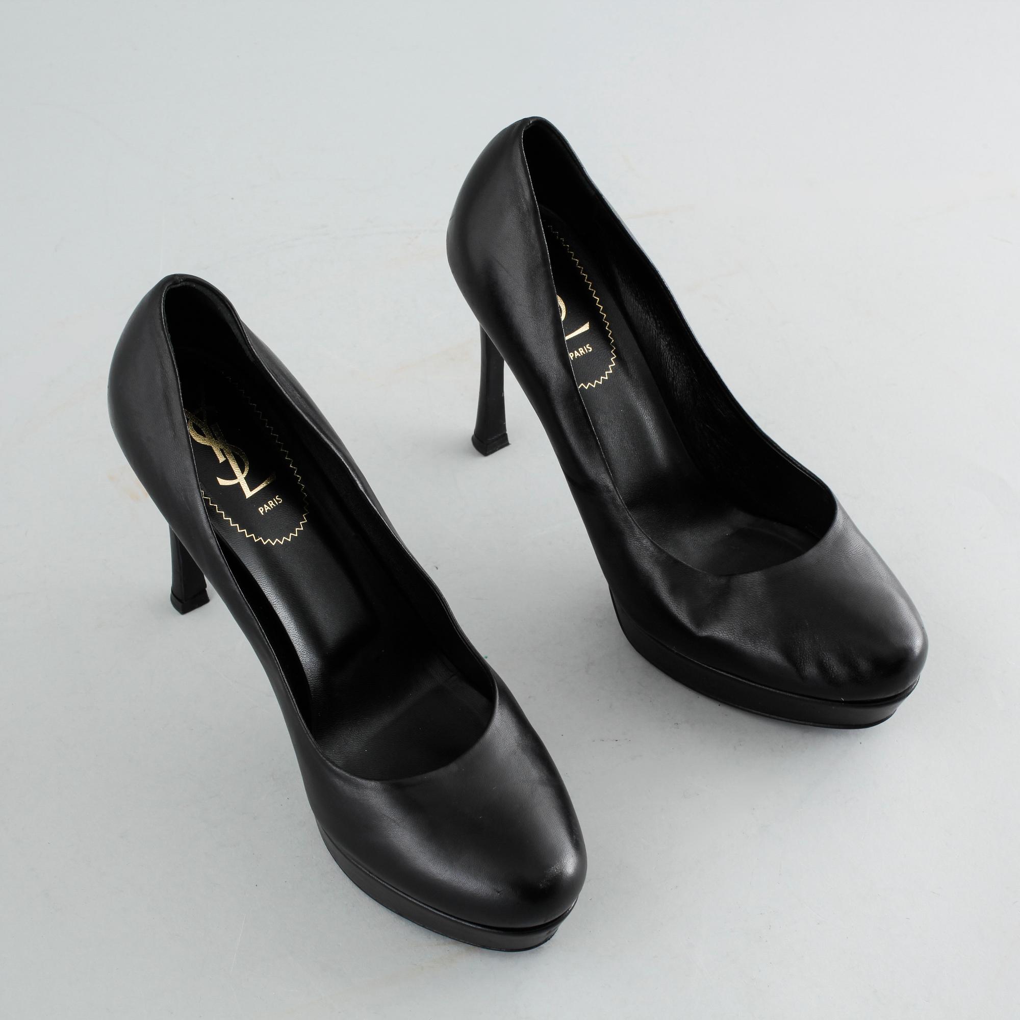 YVES SAINT LAURENT, shoes.