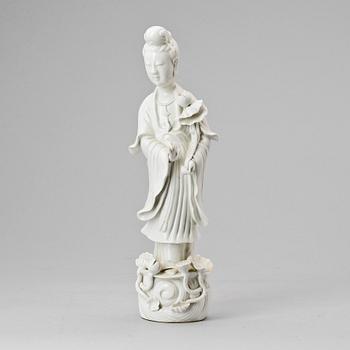 FIGURIN, blanc de chine, 1900-talets första hälft.