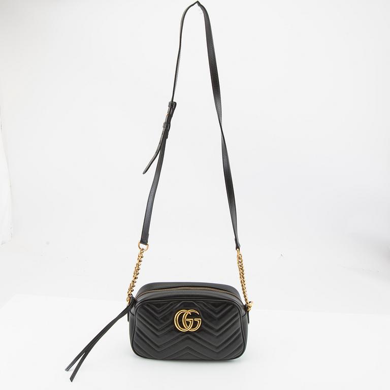 Gucci, bag, "GG Marmont Small Matelassé Bag".