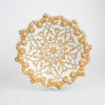 Skålfat 2 st., Meissen,18/1900-tal porslin.