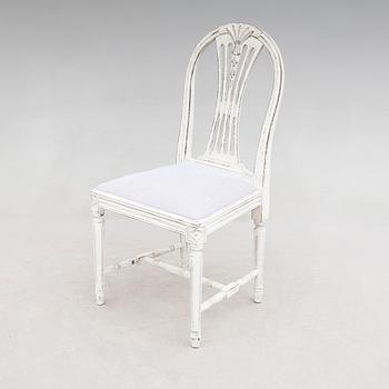 STOLAR, 8 st, gustaviansk stil, 1900-talets andra hälft.