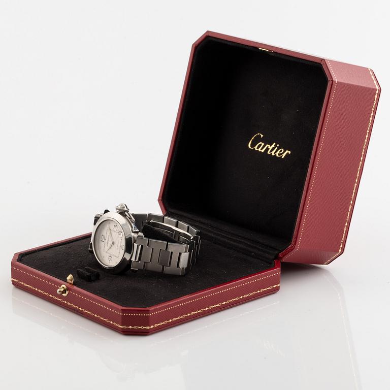 Cartier, Pasha, armbandsur, 35,5 mm.