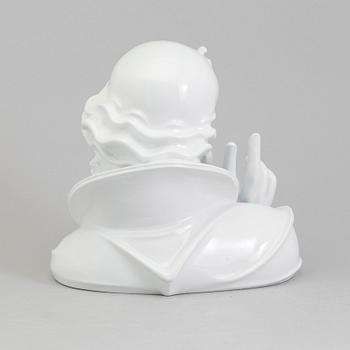 A porcelain bust of Christ from Staats Fachschule, Karlsbad, Czechoslovakia.