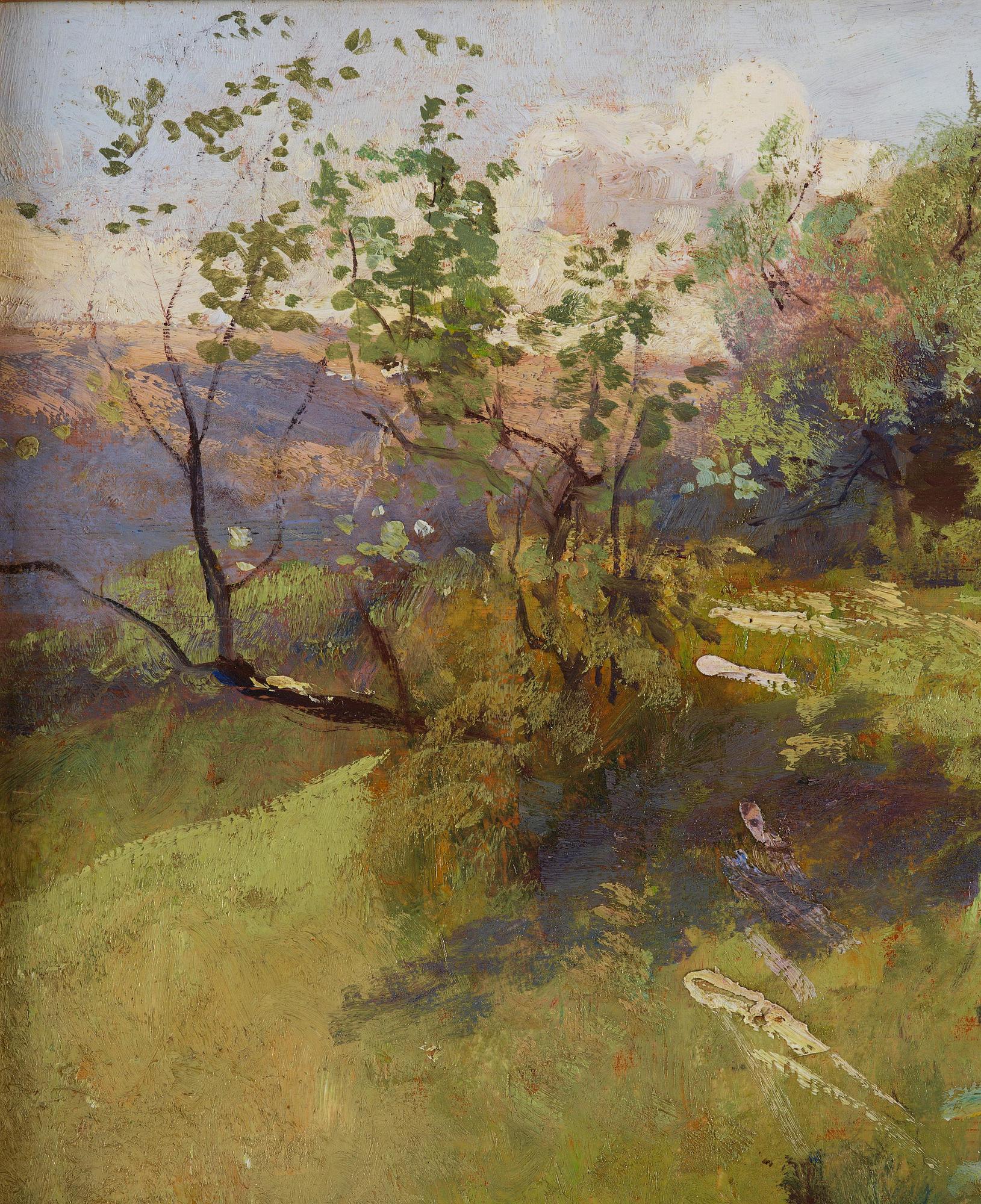 Frits Thaulow, Vårlandskap.