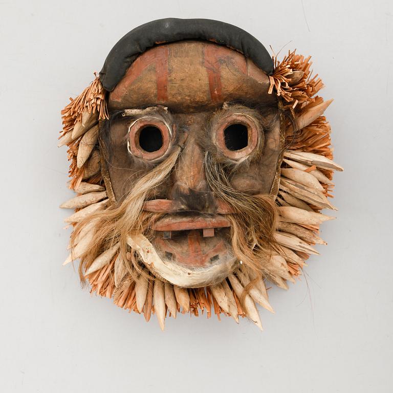 MASK, trä, Afrikansk.