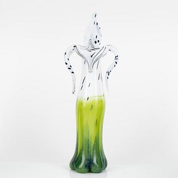 Ludvig Löfgren, vase, "Atomic Orchid", Kosta Boda.
