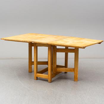 a 19th century gate-legged table.