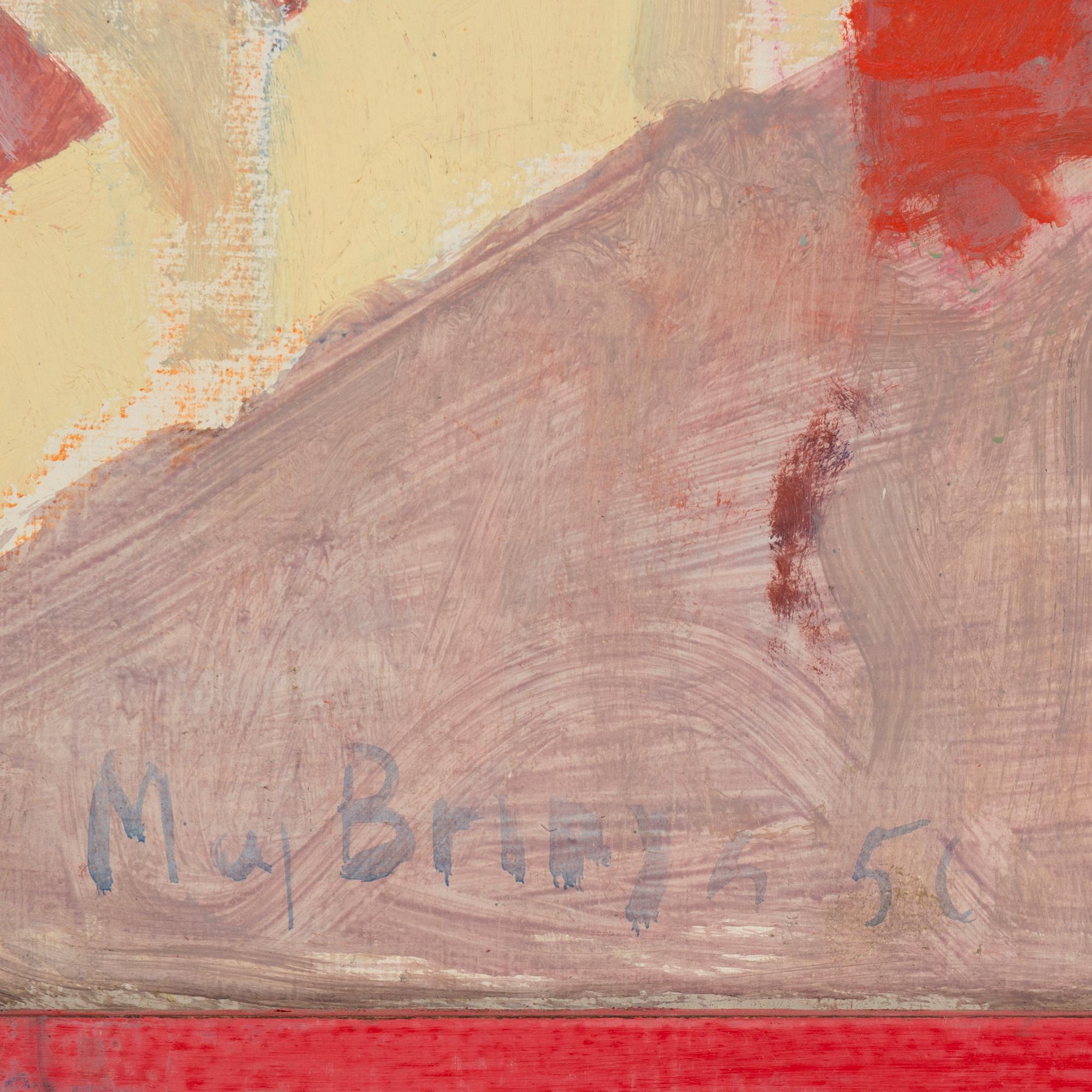MAJ BRING, panel, signed Maj Bring and dated -56.