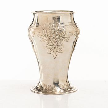 Guldsmedsaktiebolaget (GAB), vas, silver, jugend, Stockholm 1899.