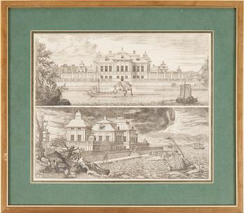Engravings, 14, From "Suecia Antiqua", 18Th Century.