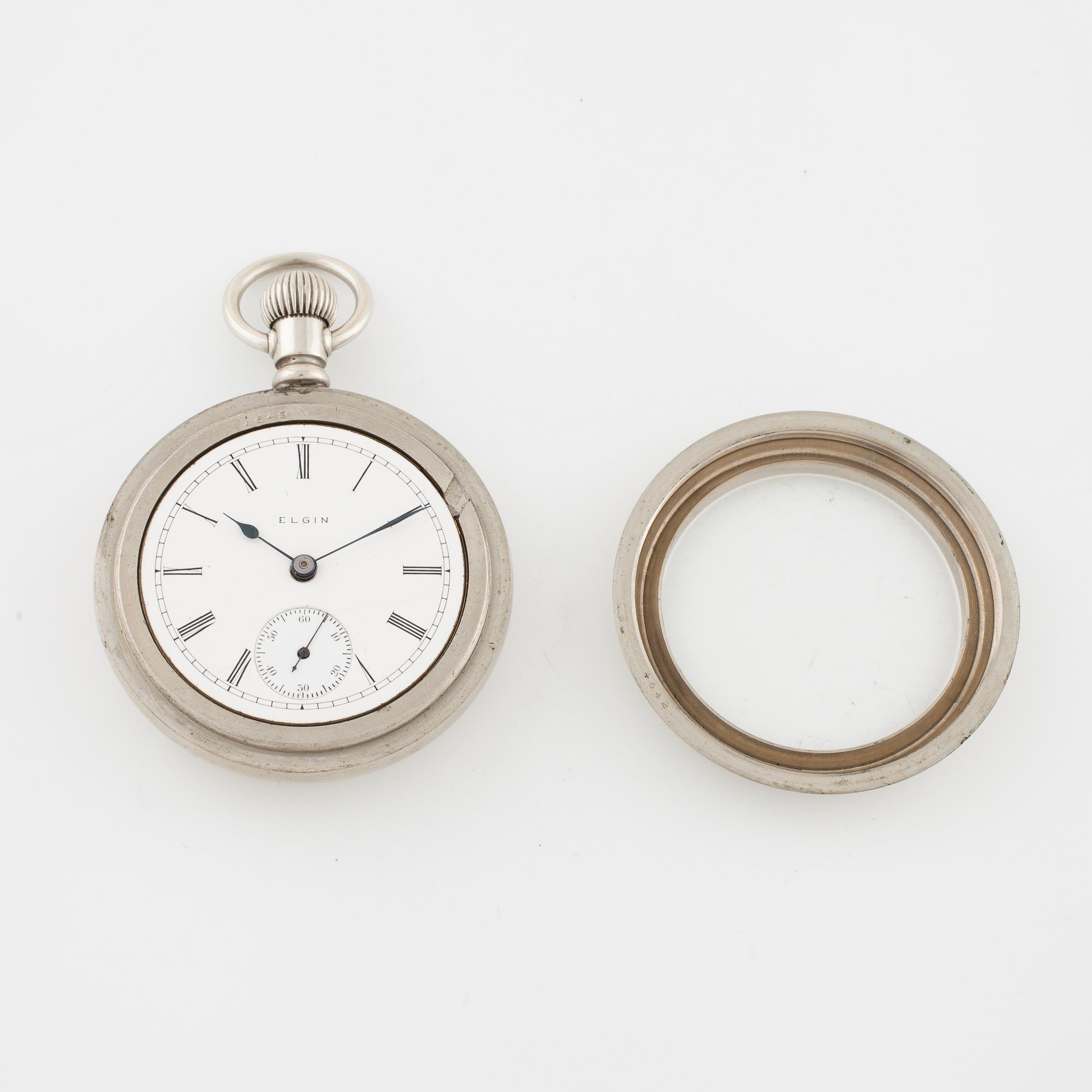 ELGIN, pocket watch, 59 mm.
