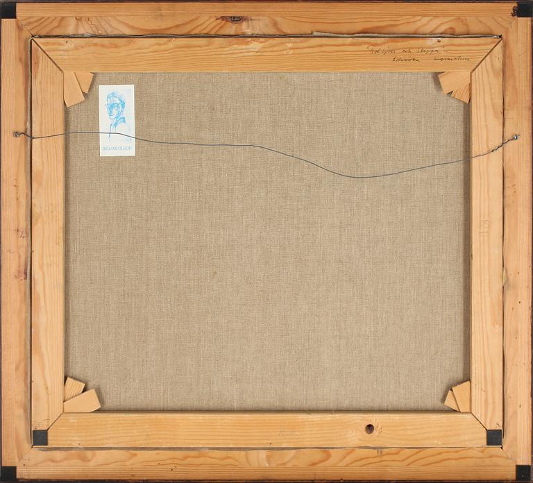 INGVAR OLSSON, olja på duk, signerad.