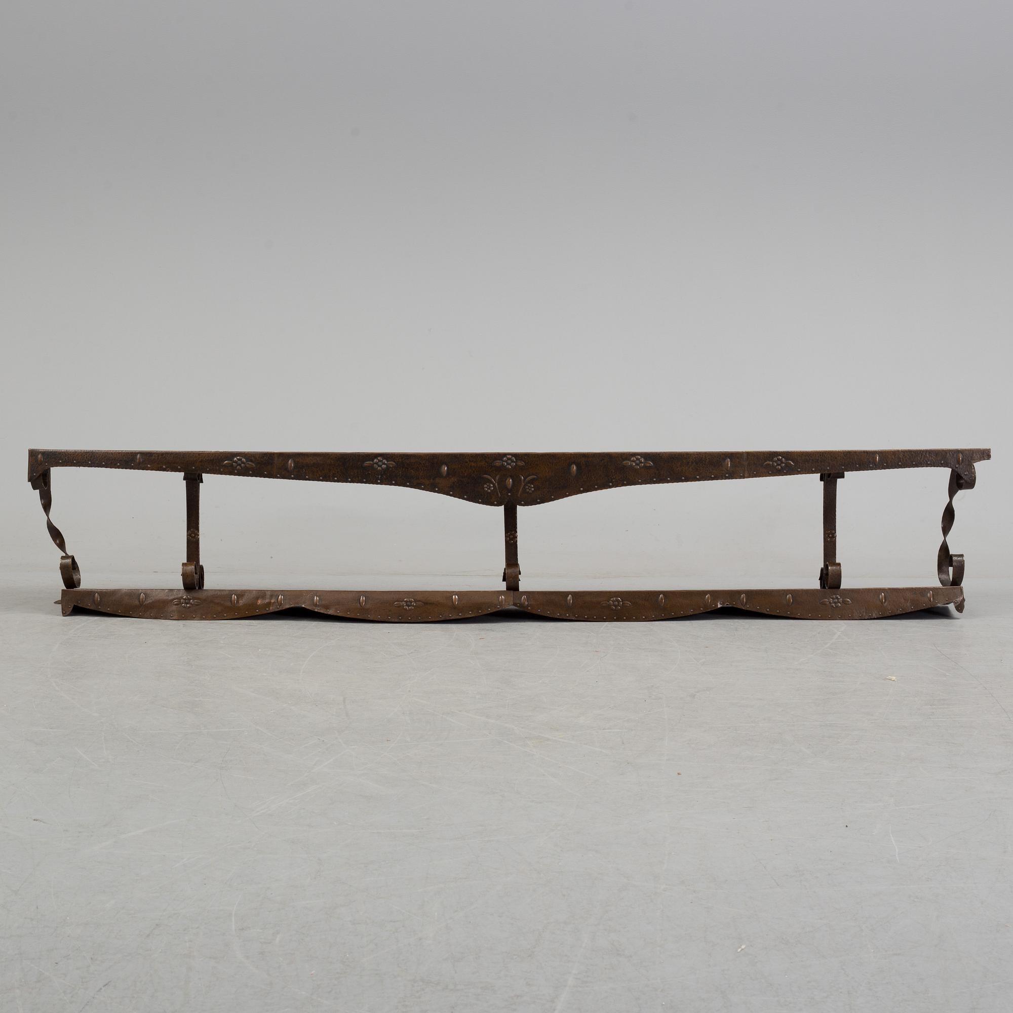 An early 1900s art nouveau shelf.