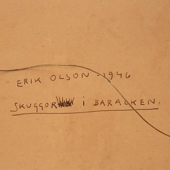 Erik Olson, "Skuggor i baracken".