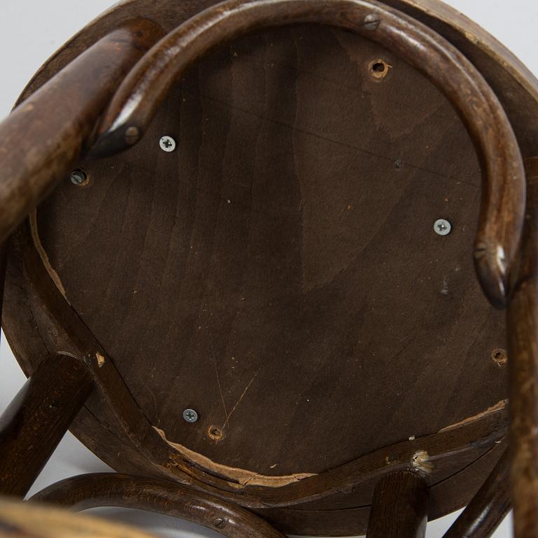 A pair of bar stools, Thonet, first half of the 20th century.
