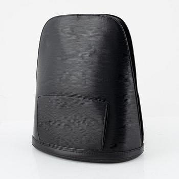 Louis Vuitton, A black Epi 'Goblin' backpack, 1995.