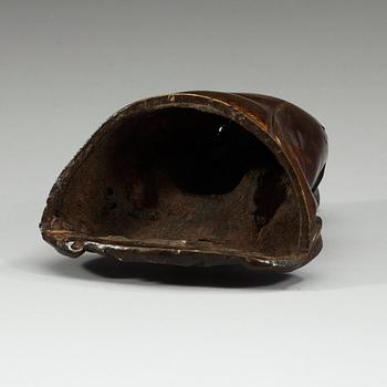 GUANYIN, patinerad brons. Sen Ming-/tidig Qing dynasti.